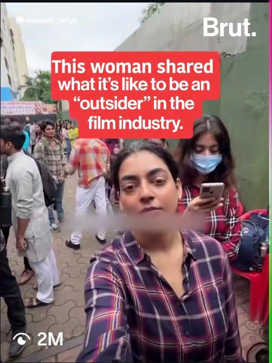 Brut India reel featuring Yashita Singh at 2M views